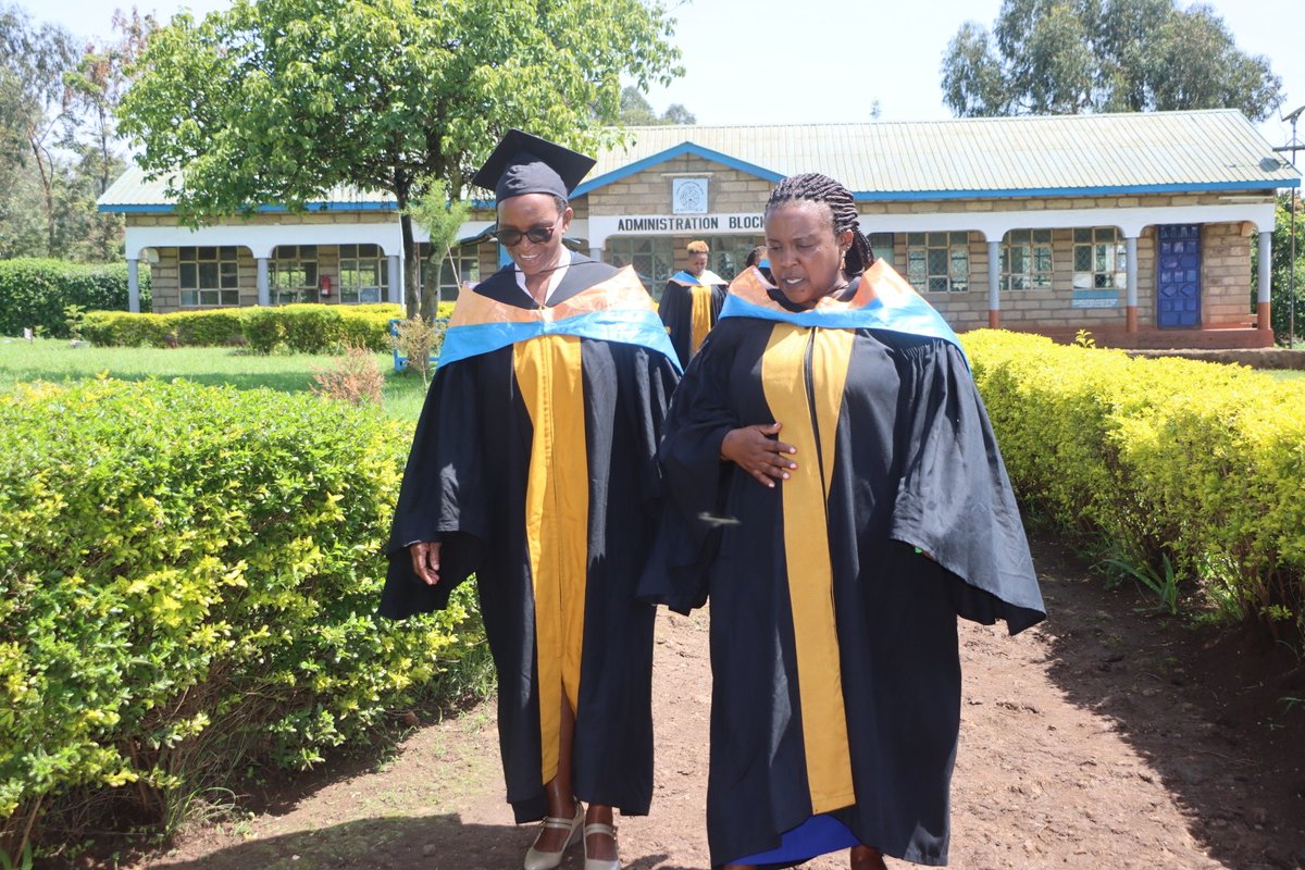 Meru_county's tweet photo. Celebrating graduands who successfully completed their training, the Director of Vocational Training, Gladys Ngari represented the Department of Education, Science, Culture and Arts,  at the 4th Graduation Ceremony of Kithoka Vocational Training Centre.
#BuildingMeruTogether https://t.co/7OxYqz0s4a