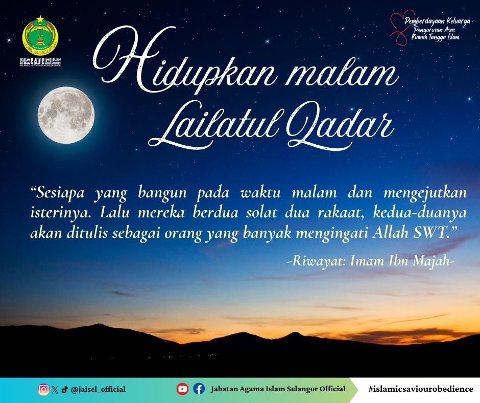Jabatan Agama Islam Selangor - Official tweet media