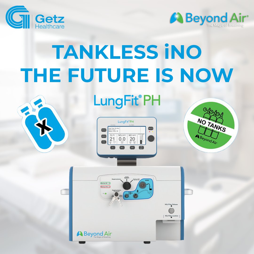 Managing cylinder-based iNO systems can involve additional checks and processes.

LungFit® PH is designed to streamline iNO delivery with digital controls, flexible flow rates, and minimal training requirements.

Learn more:
au.getzhealthcare.com/products/medic…

For professional use.