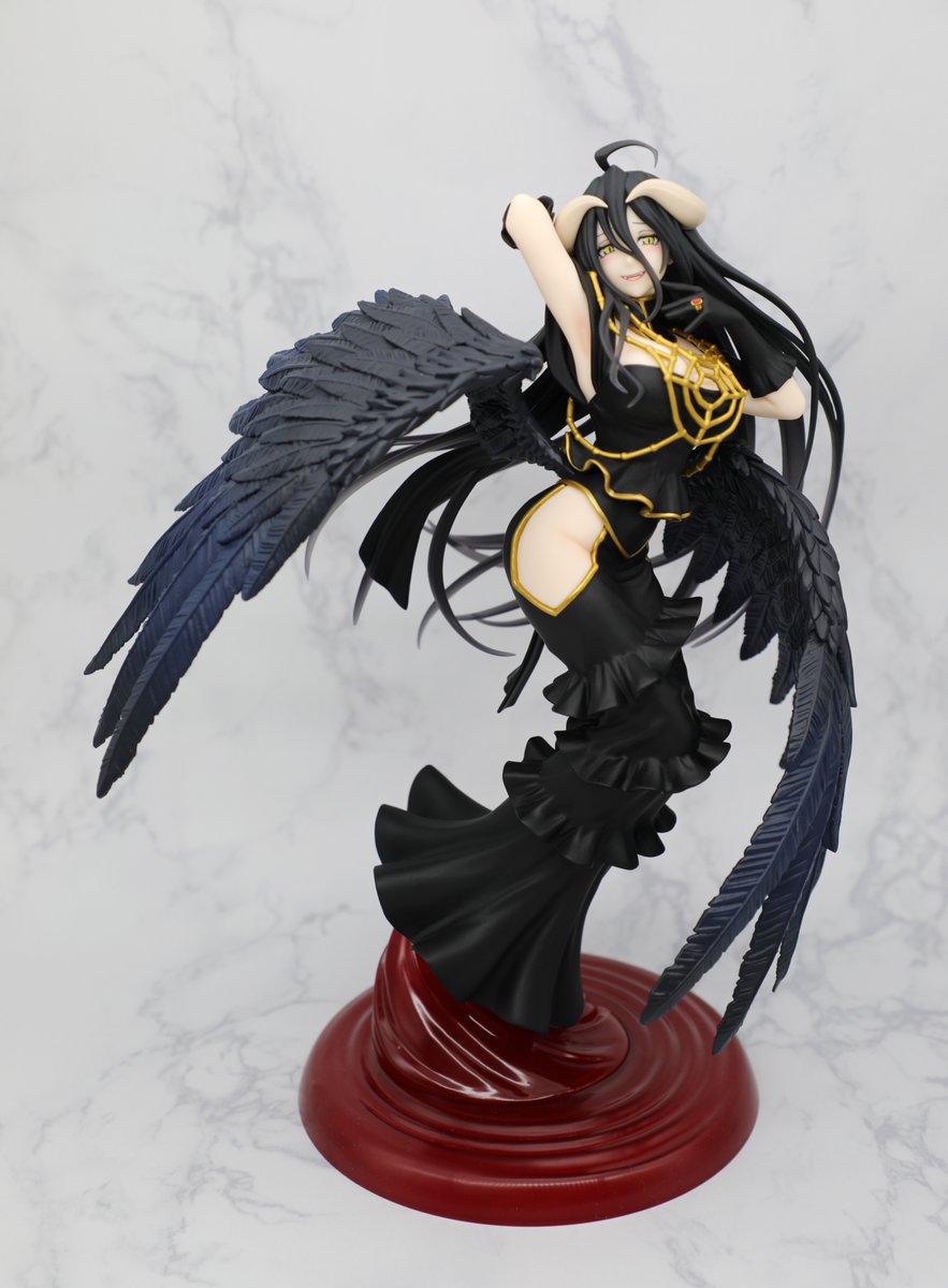 【2種セット】オーバーロード　アルベド T-mostフィギュア オーバーロード T-most アルベド フィギュア～純白の悪魔ver