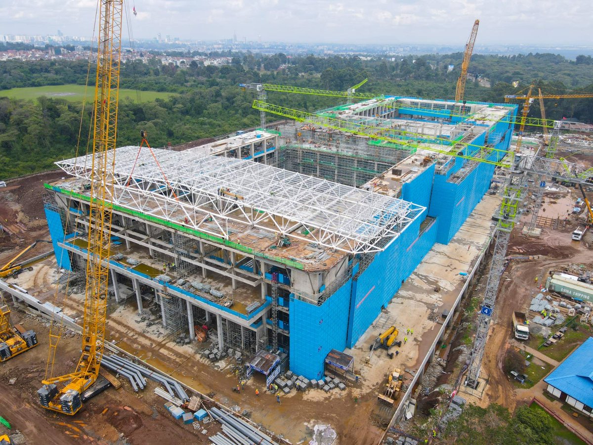 Mkurugenzi_GenZ's tweet image. The Bomas International Convention Complex is being built by thousands of hands. Many of those hands belong to women. Engineers. Technicians. Surveyors. Workers. All contributing to a landmark that will outlast us all. #WomenInConstruction The Women Building Bomas