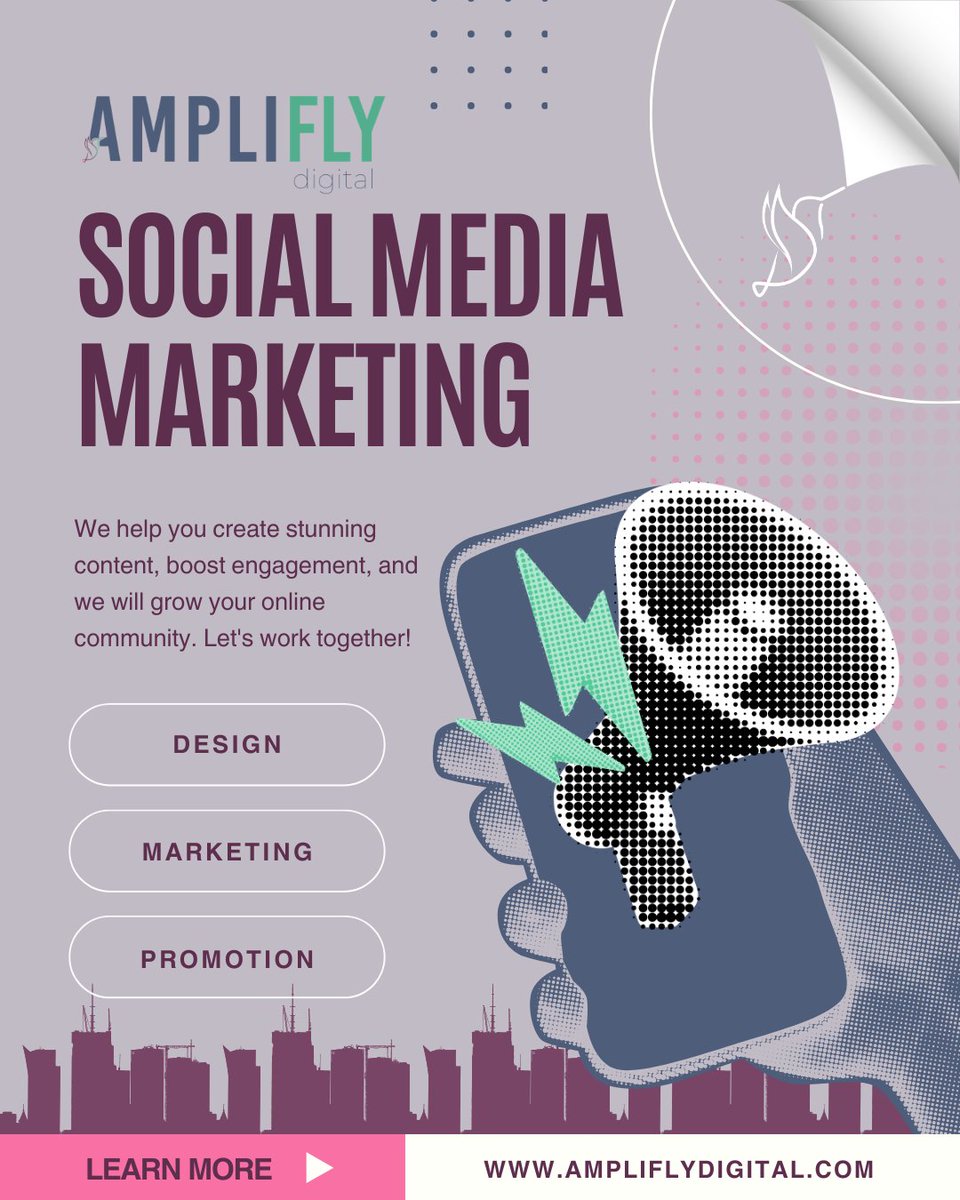 ampliflydigital's tweet photo. Content that stops the scroll.
Engagement that sparks conversations.
Community that actually cares. 💬✨

We create stunning content, boost engagement, and grow your online tribe into something powerful. https://t.co/zcgfHHv8z5