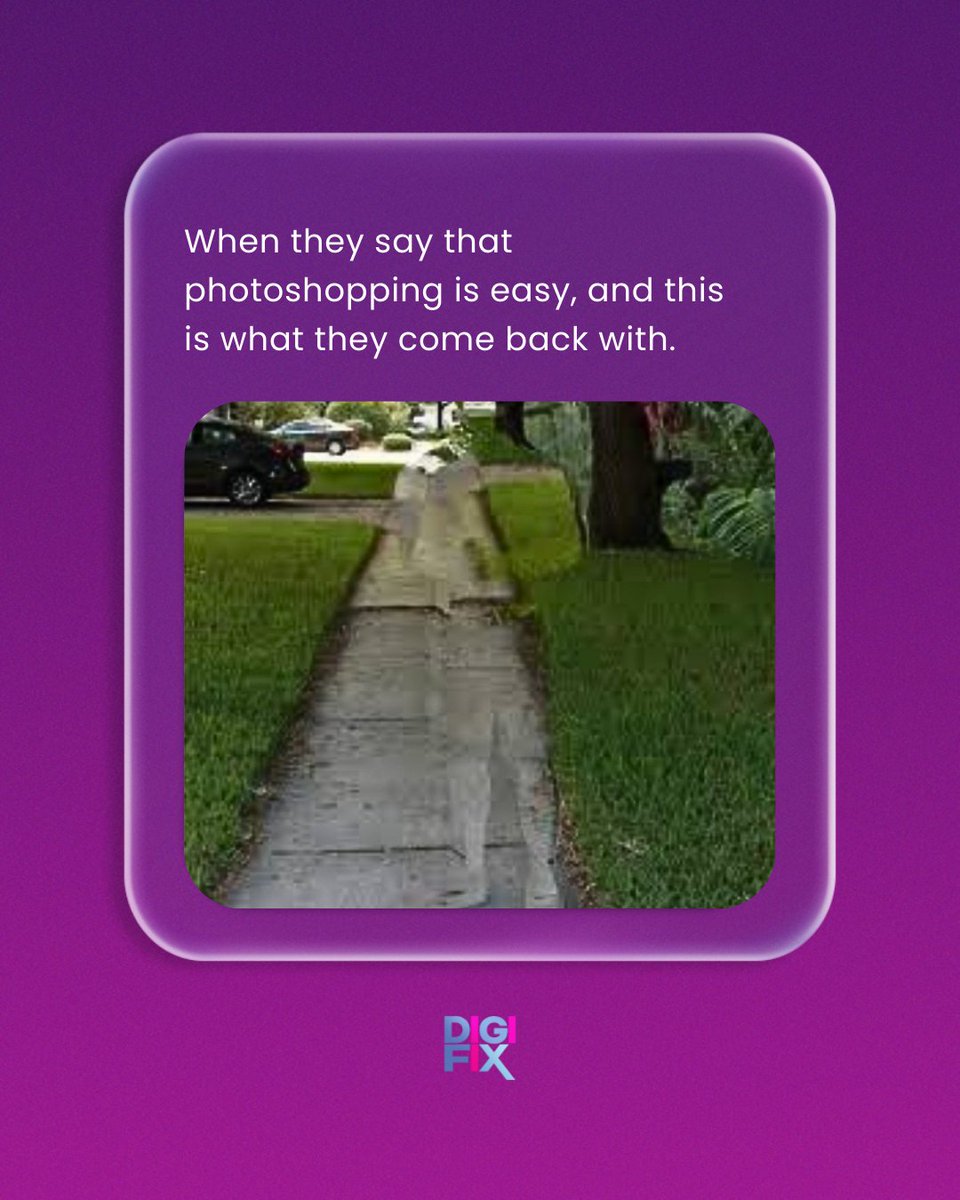 digifixaus's tweet image. When the edit looked perfect in their head…
but not on the screen. 😅

#designhumor #photoshopfail #graphicdesignlife #digitalmarketing #socialmediamarketing #marketingagency #contentmarketing #marketingstrategy #branding #marketingtips #onlinebusiness #contentcreation