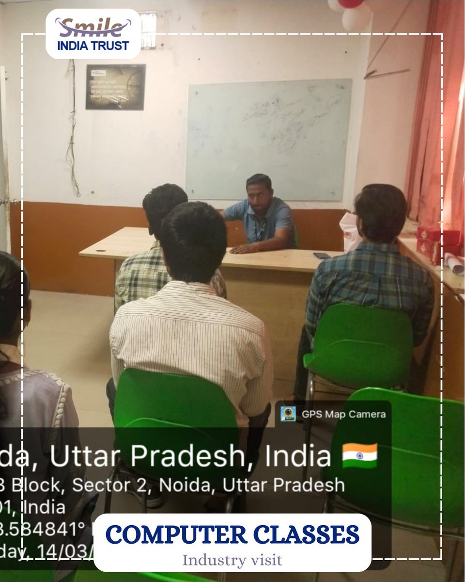smileindiatrst's tweet image. Education becomes truly powerful when learning steps outside the classroom and enters the real world. 💻✨
Our Smile India Trust computer class students recently had the opportunity to experience an industry visit in Noida, Uttar Pradesh. 

#SmileIndiaTrust #IndustryVisit
