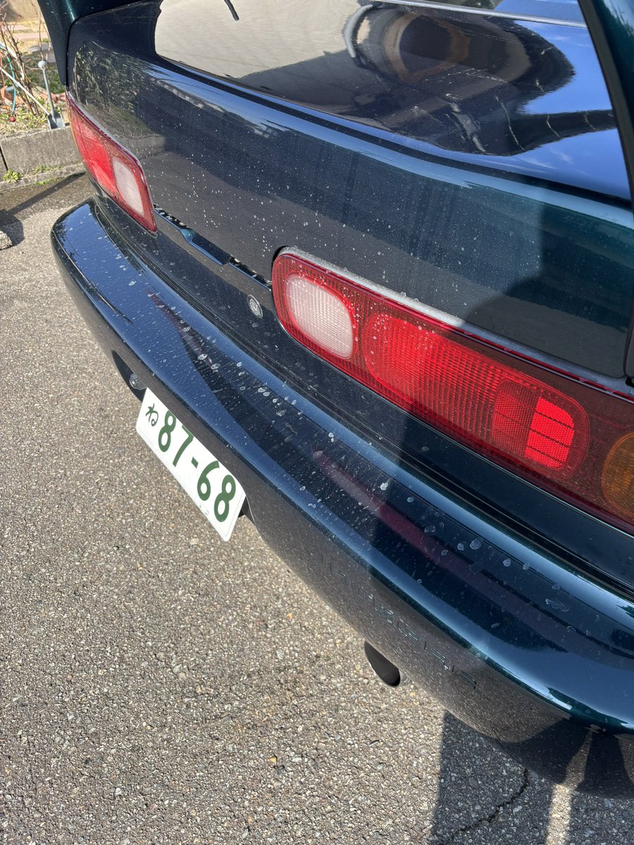 mtmt_dc2's tweet photo. ミラ売ってから雨でもインテ乗ってたけど汚すぎる。洗車します https://t.co/sA7Ys2POWO