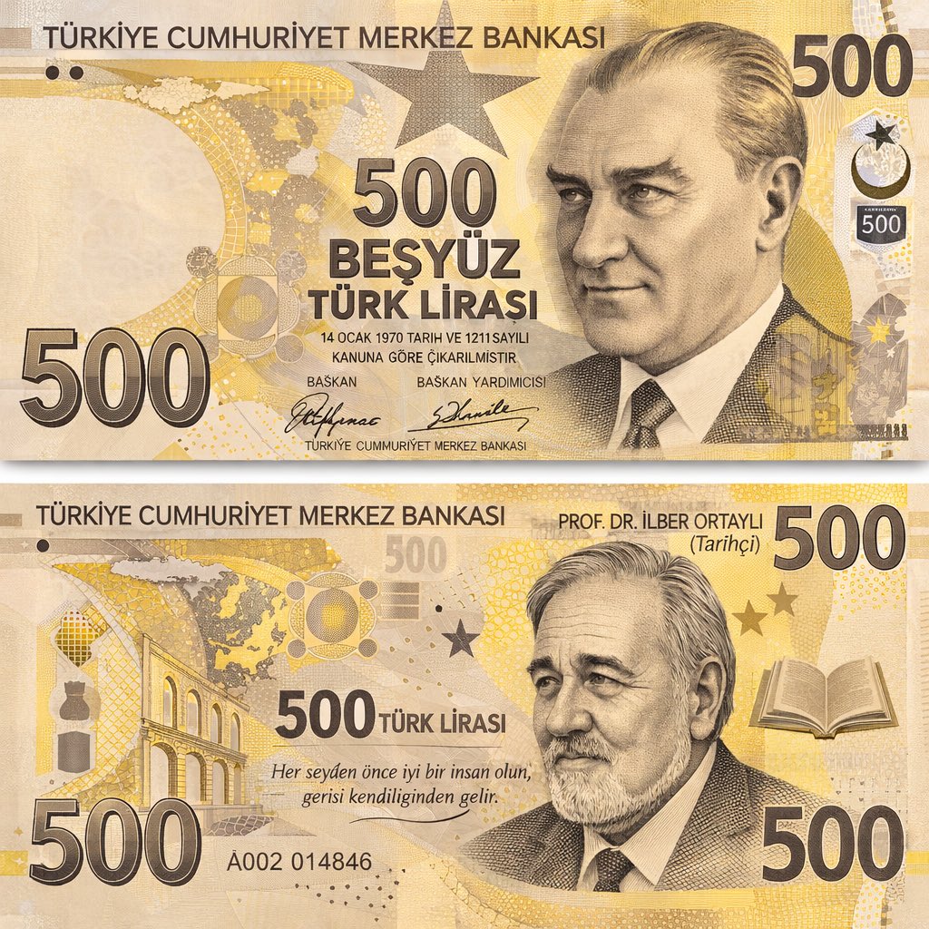 iStnirvana's tweet photo. Şöyle bi banknot gelir mi artık lütfen ? 
Mekanın cennet olsun #ilberortaylı #öldü https://t.co/cmqvPwj3XJ