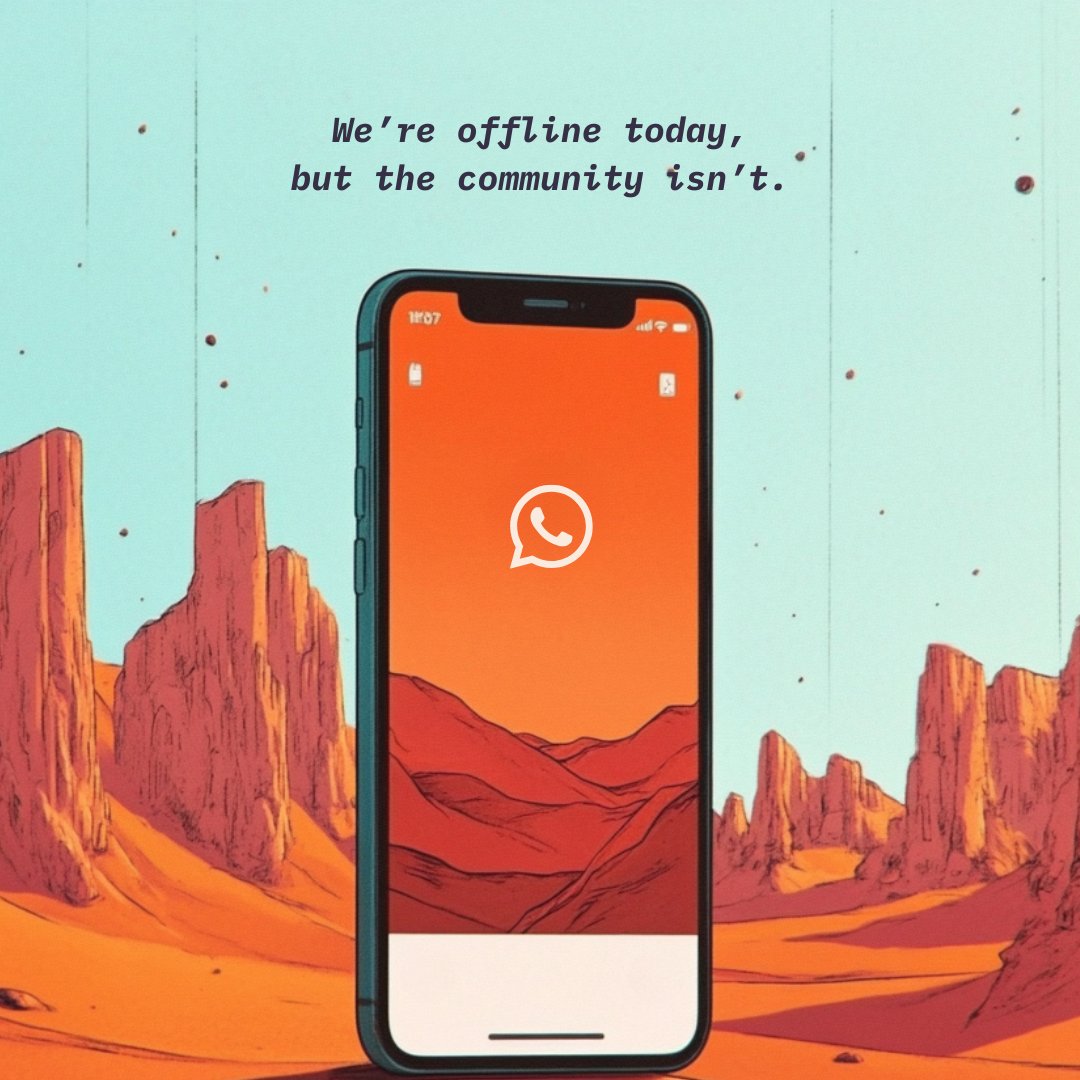 The Offline Network tweet media