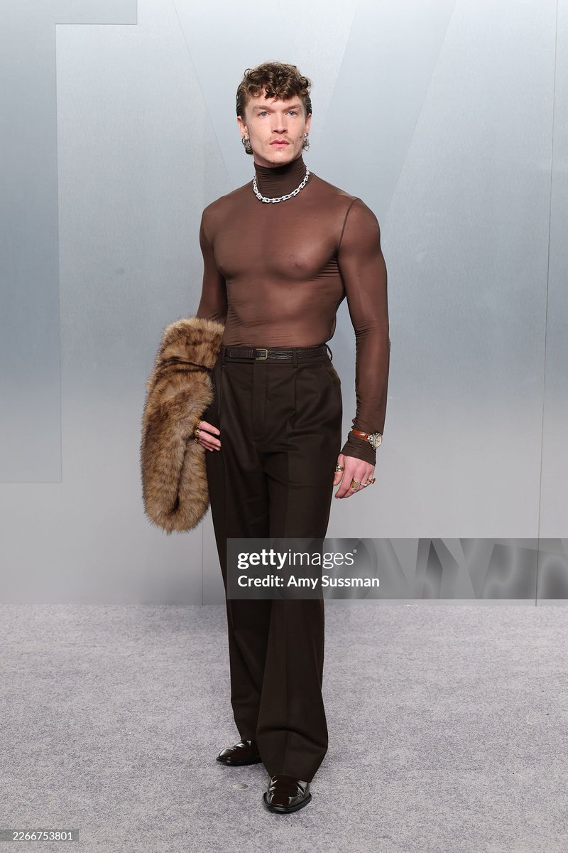 Connor Storrie ate and left no crumbs. THANK YOU YSL, THANK YOU JAMES, THANK YOU TIFFANY.

His hair, his chest, his accessories. I'm blessed! SEXY MF.