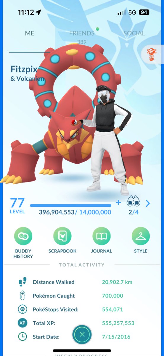 fitztakespix's tweet photo. Catch # 700,000 #pokemon #pokemongo #pokemongoapp https://t.co/AwswIwdoLJ