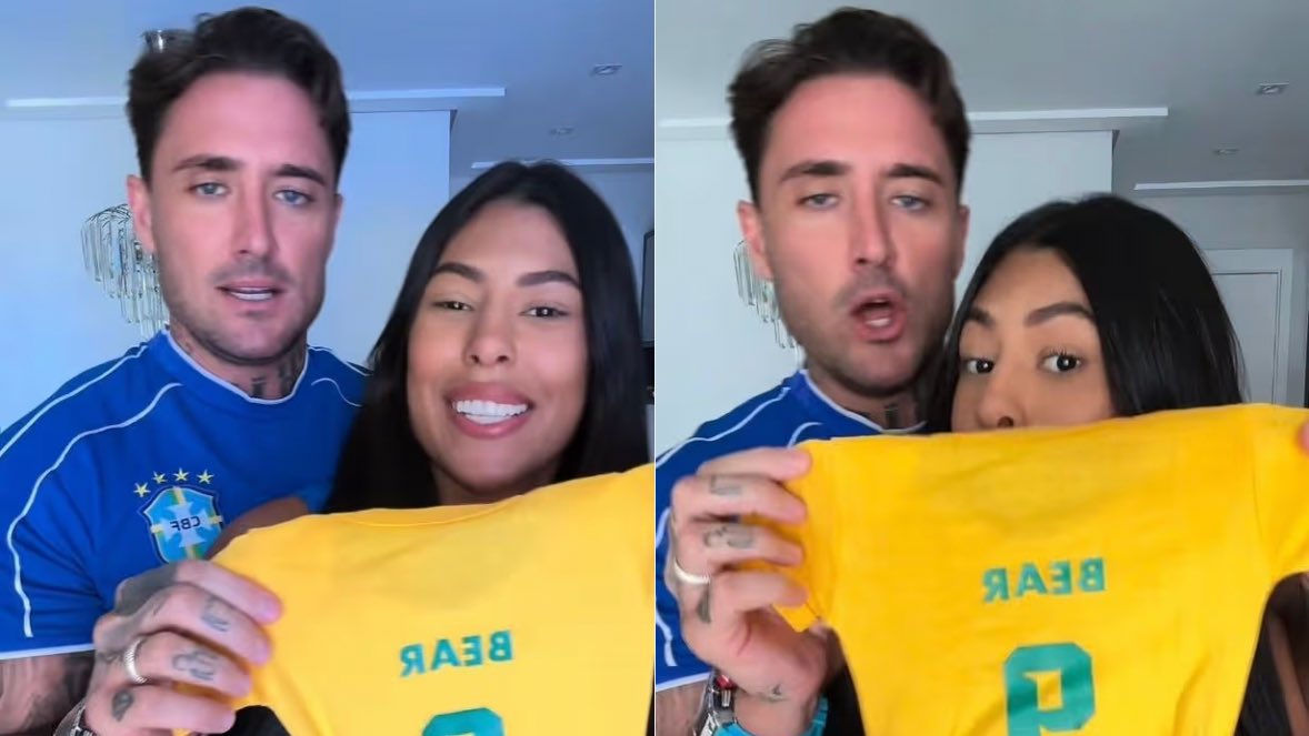 TheBigBroTea's tweet image. Remember Stephen Bear? You know he used to be on The Challenge and then went on to be a convicted s*x offender. Well he’s in Brazil now and his 18 year old wife is pregnant #thechallenge #thechallenge42