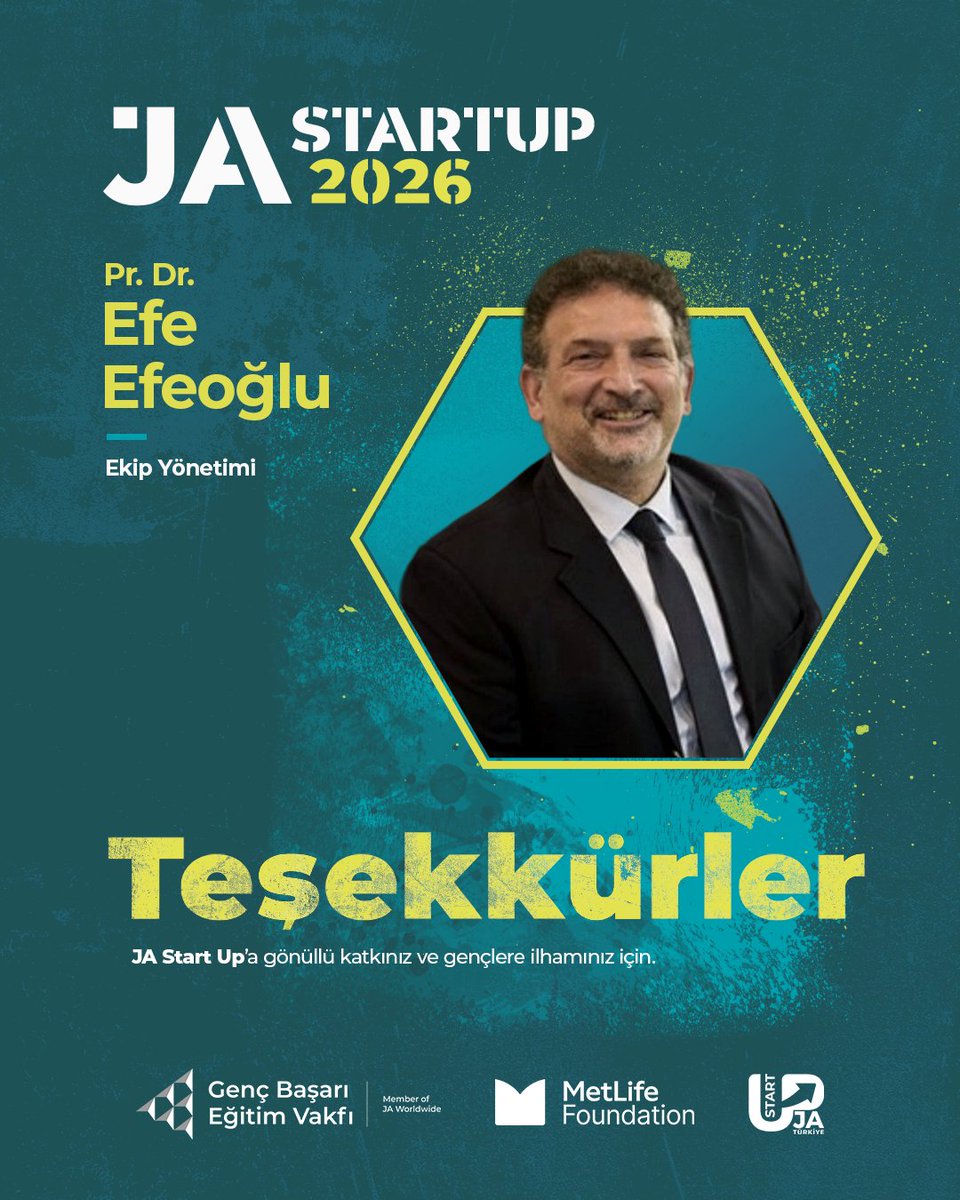 Genç Başarı Eğitim Vakfı-JuniorAchievement Türkiye tweet media