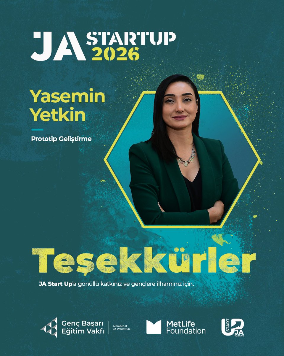 Genç Başarı Eğitim Vakfı-JuniorAchievement Türkiye tweet media