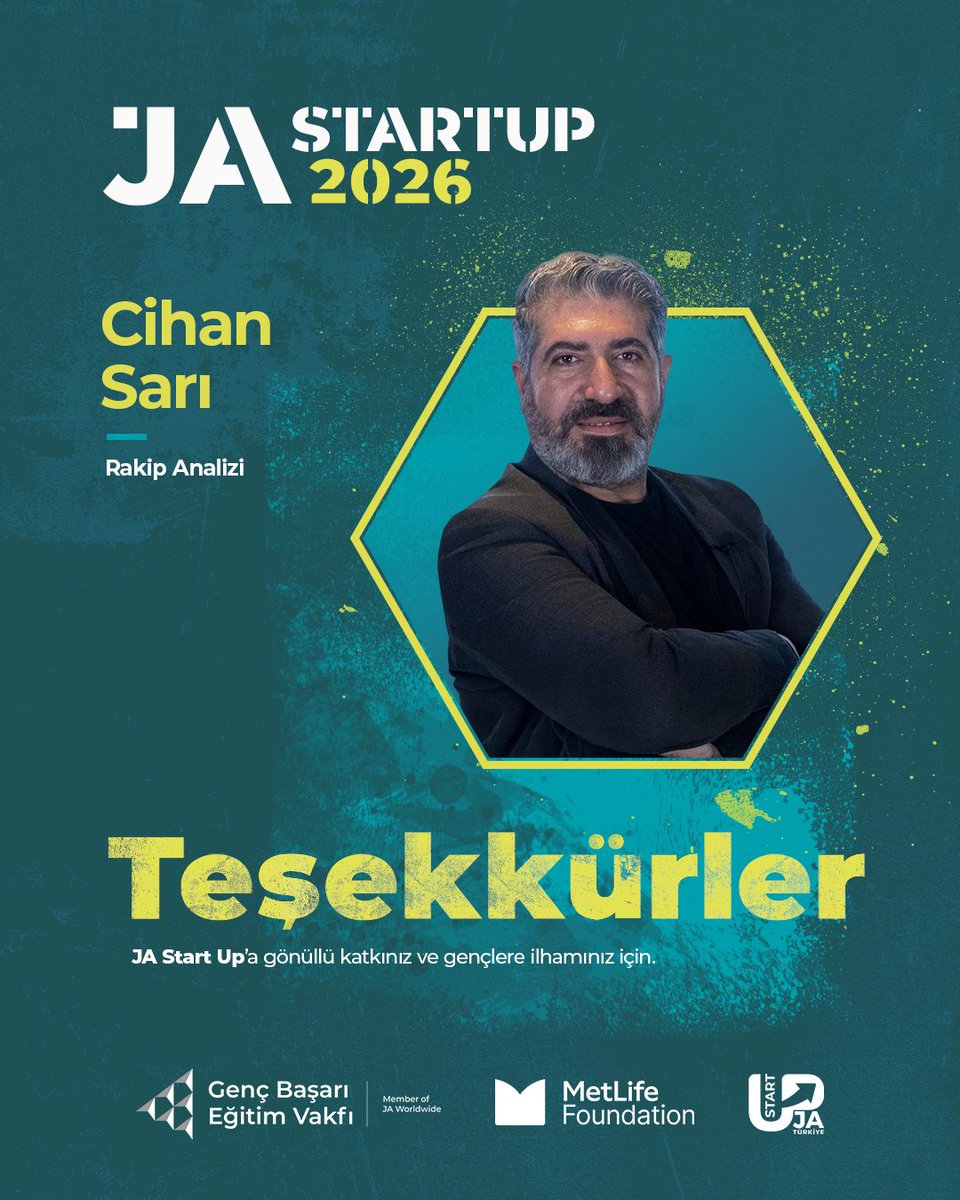 Genç Başarı Eğitim Vakfı-JuniorAchievement Türkiye tweet media