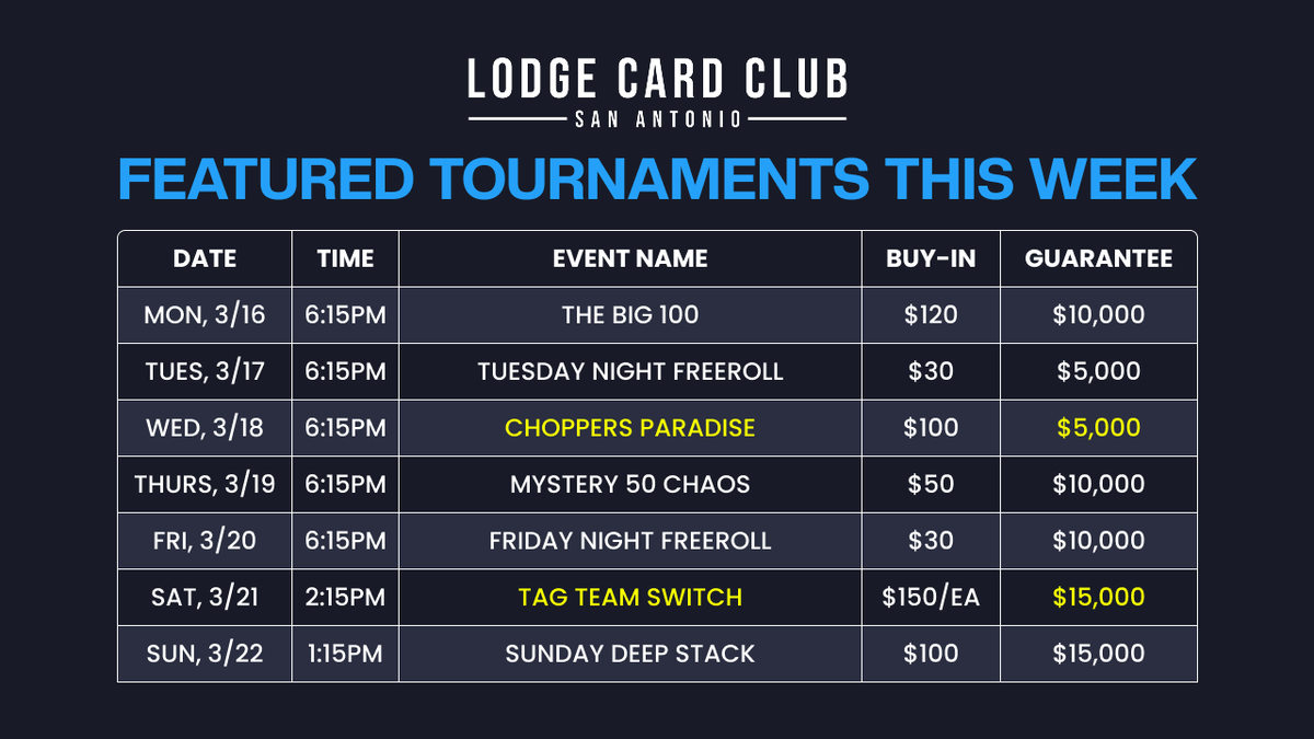 Lodge Card Club San Antonio tweet media