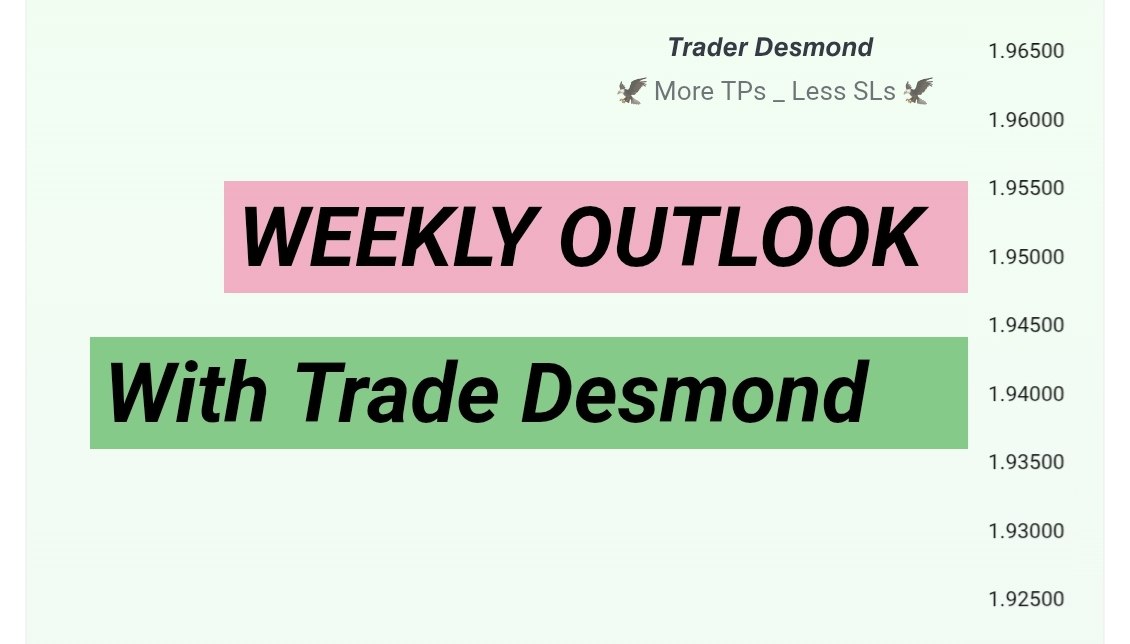 WISHING YOU ALL A PROFITABLE TRADING WEEK 

HERE ARE WEEKLY OUTLOOK ON FEW PAIRS WITH CLEAR STRUCTURE 

JOIN TG: t.me/tgtraderdesmond

#GBPUSD #XAUUSD #SPX500 #JAPAN225 #GER40 #USDCAD #BTCUSD #AUDUSD

DO WELL TO LIKE + REPOST + SHARE YOUR OWN VIEWS

CHECK THREAD 🧵