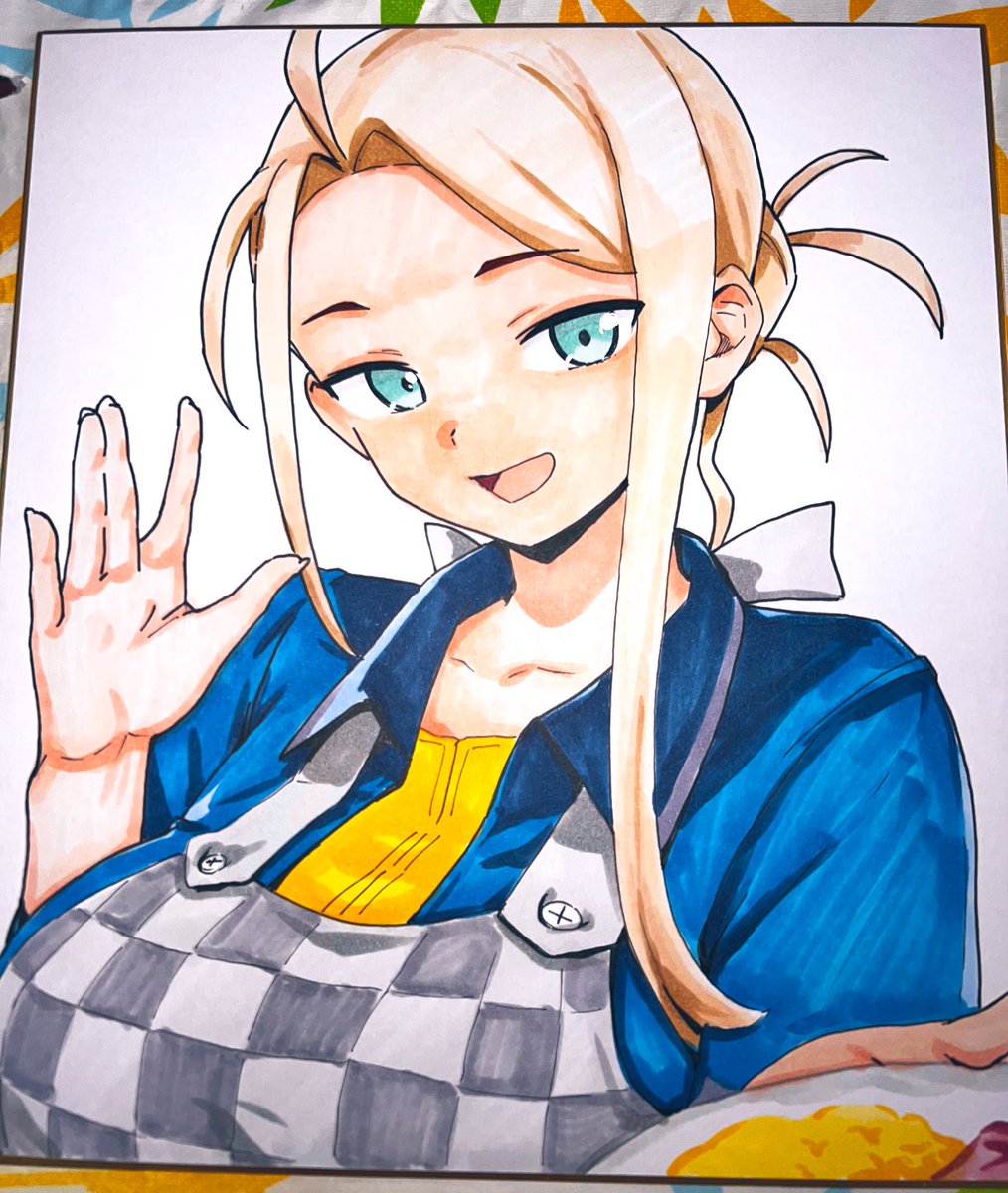 だいたい完成 WASPさん
前髪は修正する 