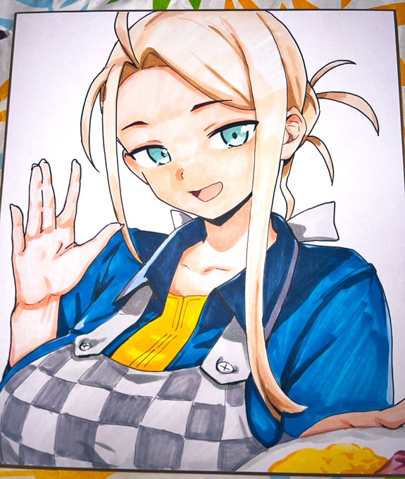 だいたい完成 WASPさん
前髪は修正する 