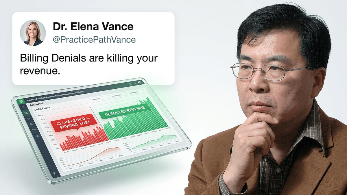 dcham88888's tweet image. Unseen Revenue Losses: Strengthening Your Clinic’s Billing Systems

#ClinicRevenue #MedicalBillingSolutions #HealthcareManagement #PhysicianLeadership #RevenueCycleOptimization #BillingEfficiency #HealthcareWorkflow 

▶️ Watch the video! 💰📊#Healthcare #MedicalBilling #ClinicTip