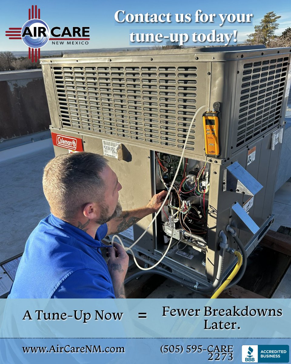AirCare_NM's tweet photo. It's a great time to get your Unit ready for the heat! https://t.co/WaUipwafvx (505)595-2273 #HVACMaintenance #SpringTuneUp #AirCareNM #HomeCare #LocalBusiness https://t.co/SEwbls4w0u