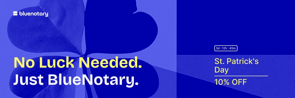 BlueNotary tweet media