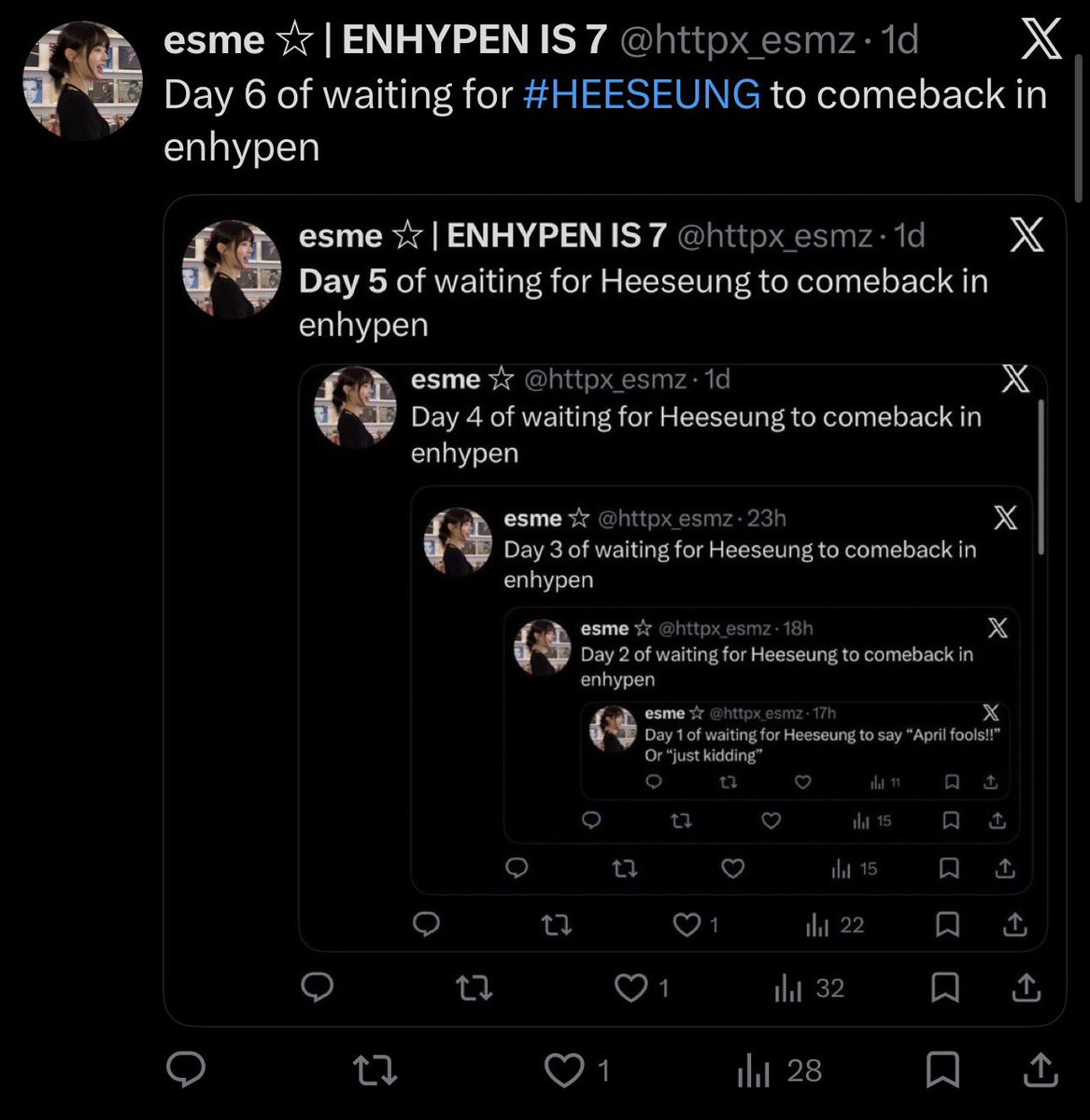 esme ☆ | ENHYPEN IS 7 tweet media