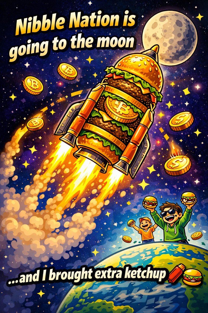 RAYCRPTY's tweet photo. @jason946544937 The grind never stops in Nibble Nation. Every meme, every post, every holder adds fuel to the fire. $NIBBLE is proving that a strong community can turn a simple idea into something unstoppable.
#NibbleCoin #Meme #CryptoBurger https://t.co/s1RHj2xQbH