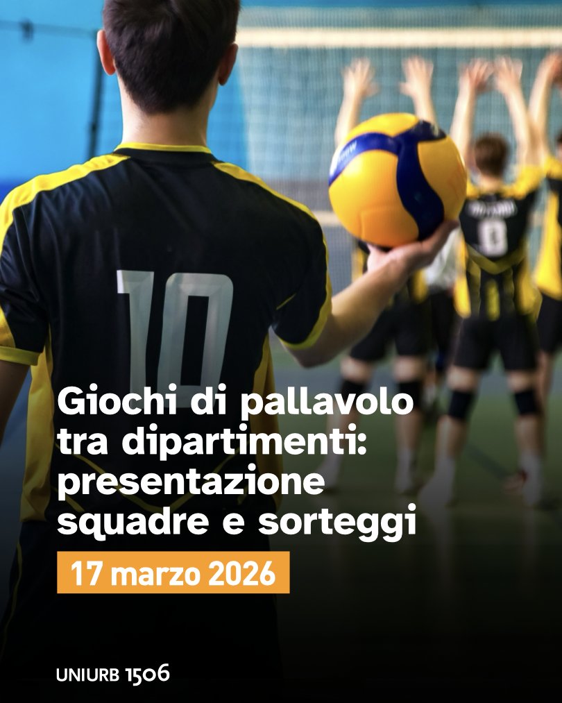 Università di Urbino tweet media