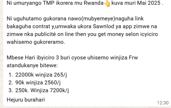 TWAHIRWA Alphonse tweet media