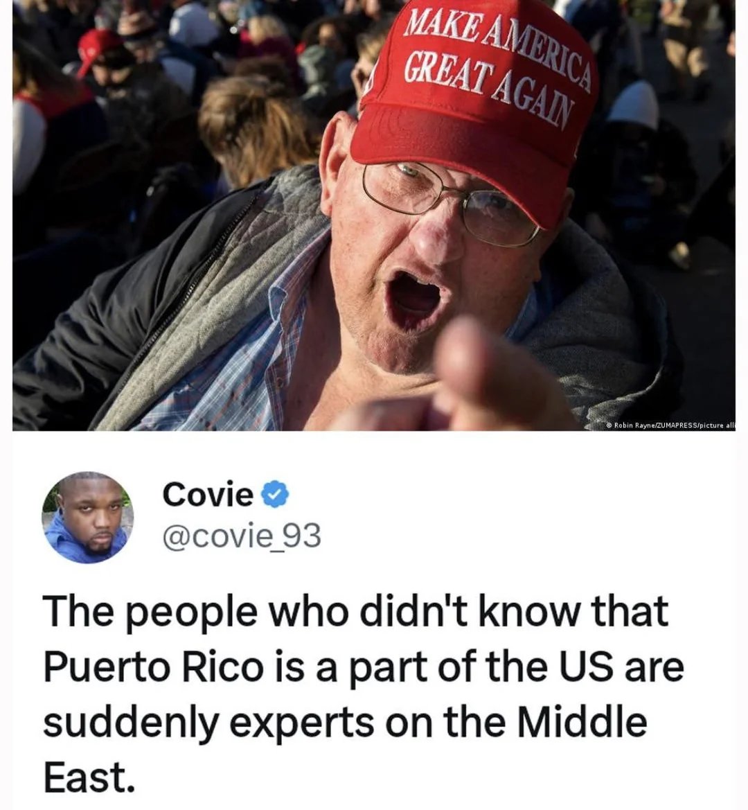 They probably can't find Iran on a map...