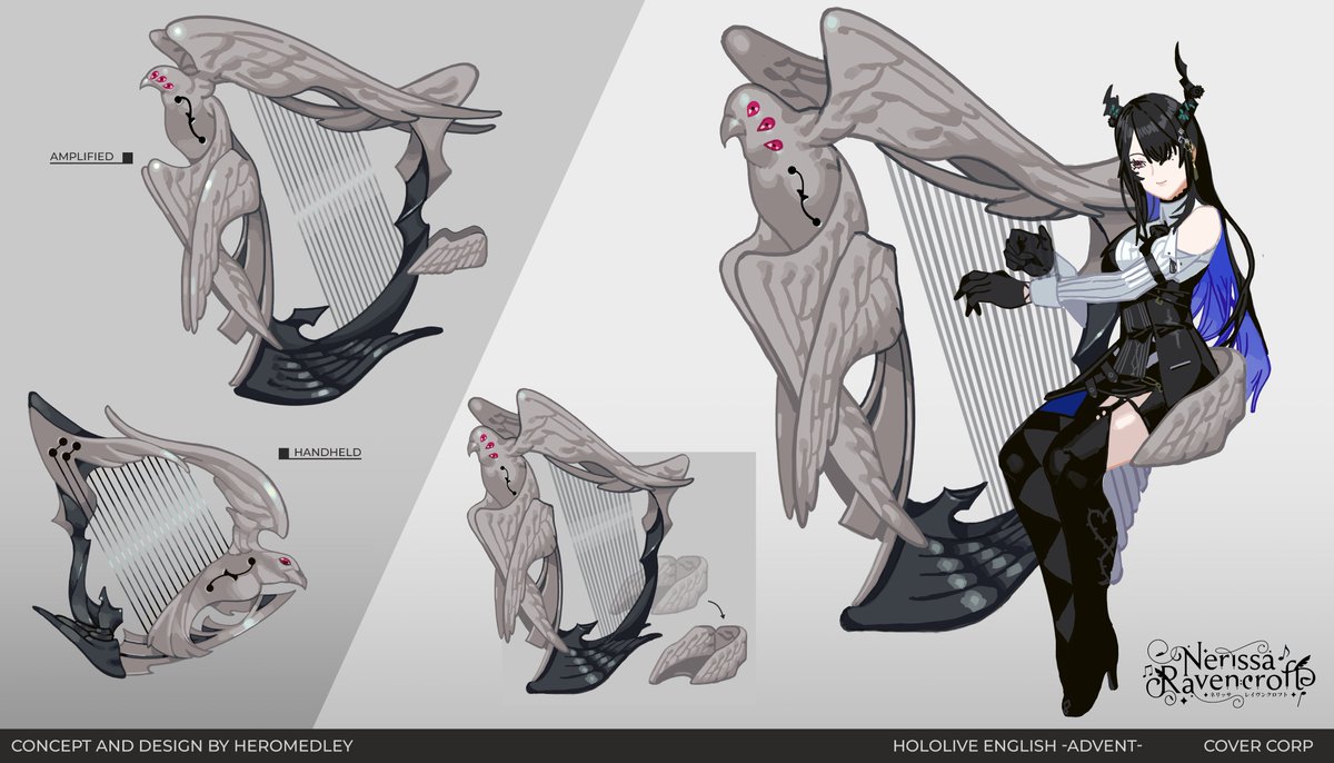 Nerissa Ravencroft🎼holoEN tweet media