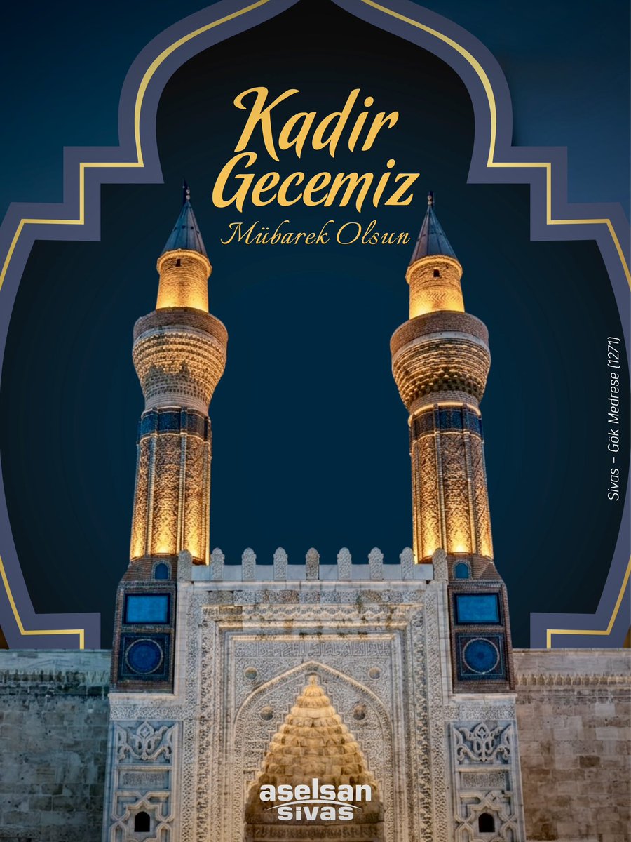 Kadir Gecesi’nin başta ülkemiz, milletimiz ve İslam âlemi olmak üzere bütün insanlığa barış ve huzur getirmesini diliyoruz.
Kadir Gecemiz mübarek olsun. 🌙