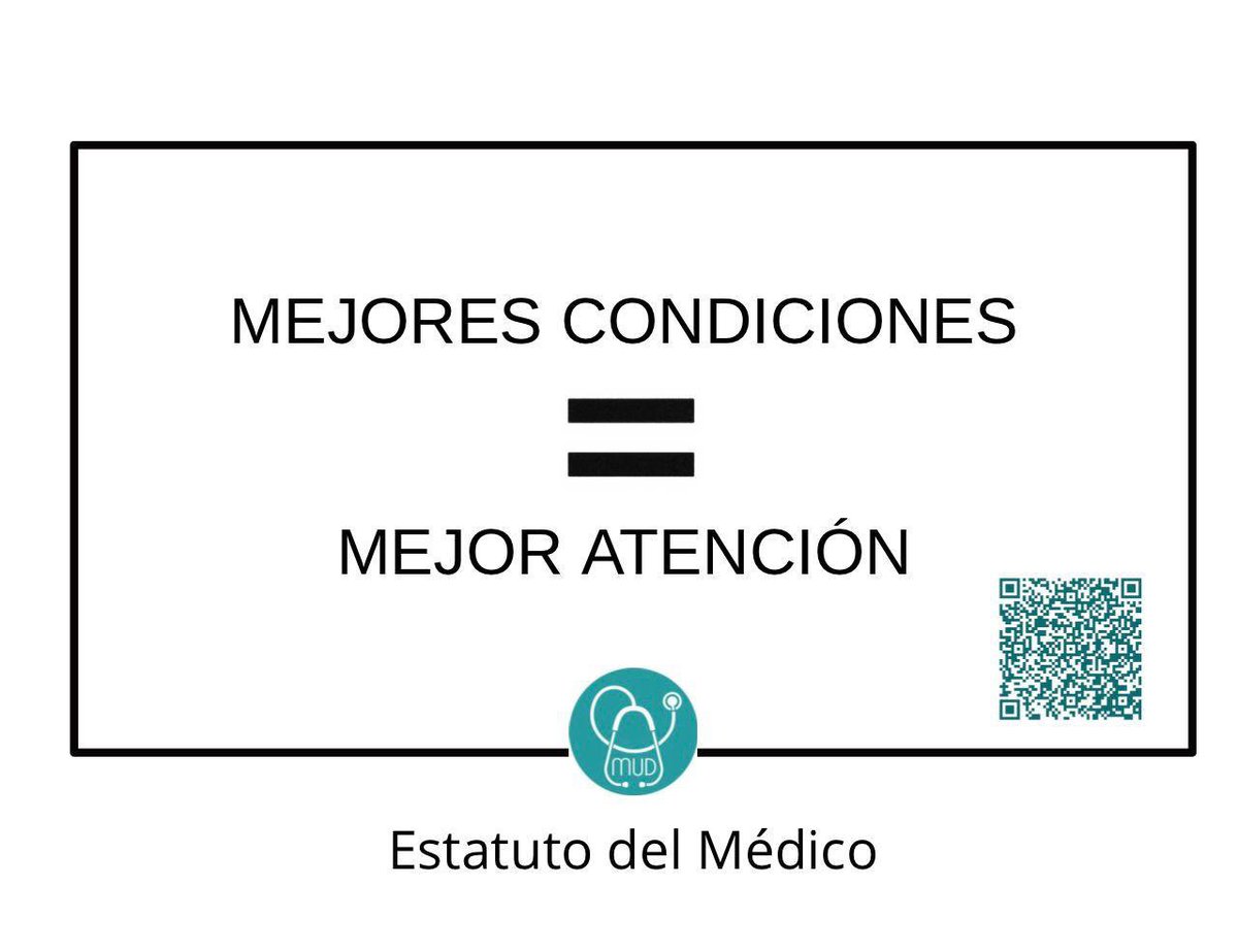 La huelga de hoy evidencia algo que ya no se puede ignorar: necesitamos un Estatuto del Médico acorde a la realidad que vivimos día a día. NO puedo atender pacientes cada cinco minutos, NO son cosas, son personas.

#HuelgaMédica #EstatutoDelMédicoYa #CuidarAQuienNosCuida