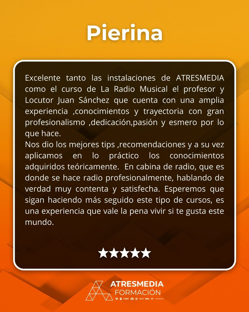 Atresmedia Formación tweet media
