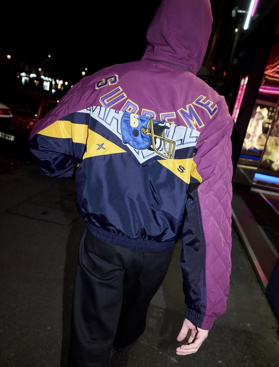 Supreme x Maison Margiela MM6 Split Stadium Jacket • March 19th