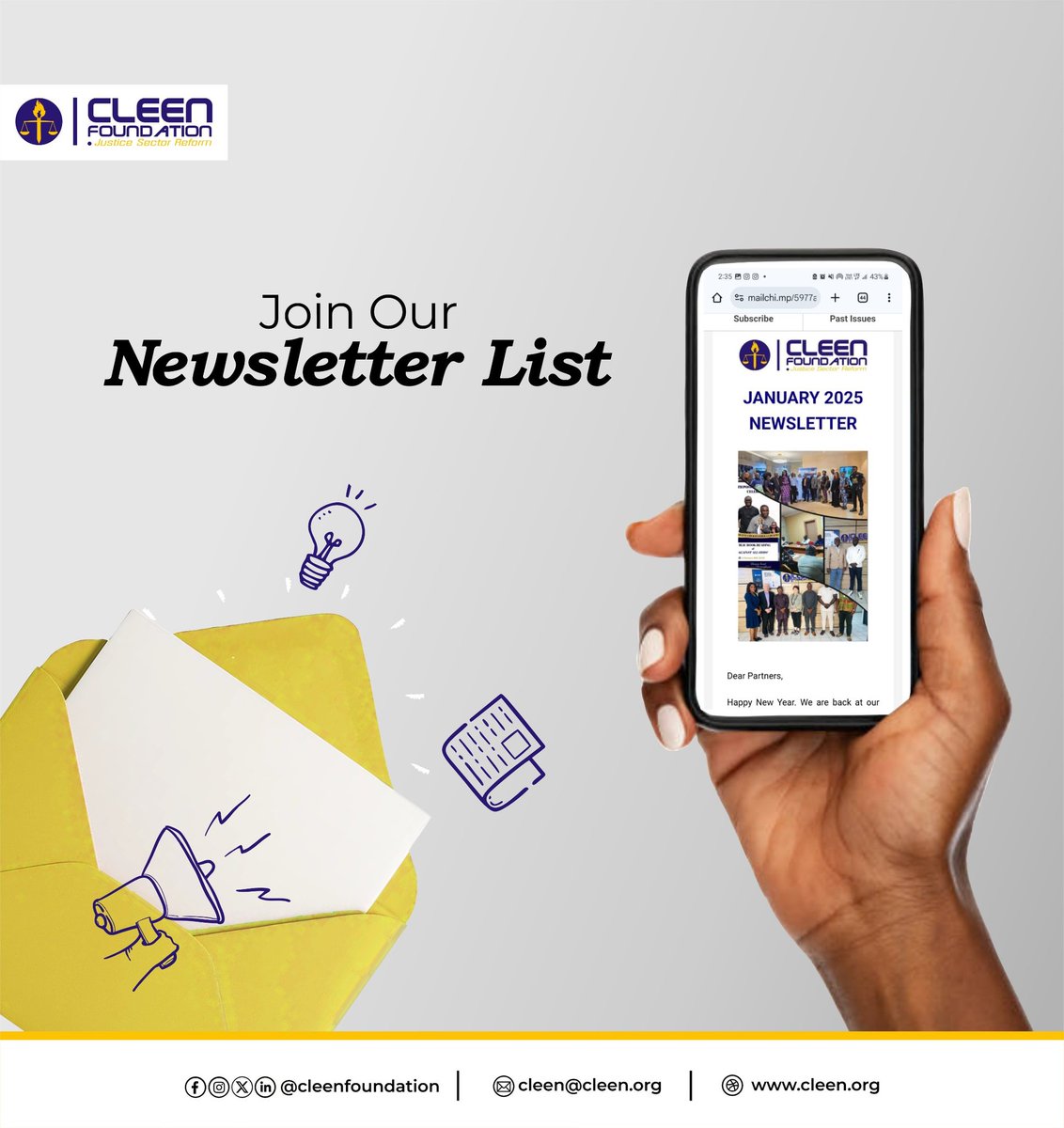 CLEEN Foundation tweet media