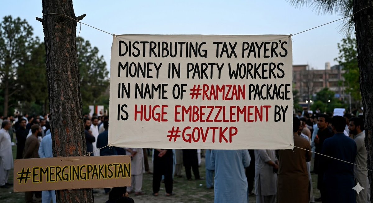 humaira_aman's tweet photo. The Government of Khyber Pakhtunkhwa has distributed Tax Payer's Money in Party Workers in the name of #Ramzan Package. It is unlawful and big Embezzlement.
Majority of the eligible poor people are deprived from the Govt owned Ramzan Package.
#RamzanPackage
#PTI #KPGovt https://t.co/HxRChkDPSG