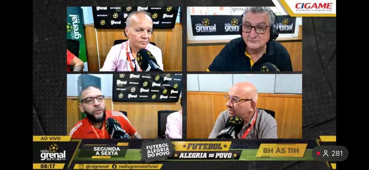 Reunião do conselho deliberativo do Internacional sendo transmitido ao vivo agora na <a href="/rdgrenal/">Rádio Grenal</a>