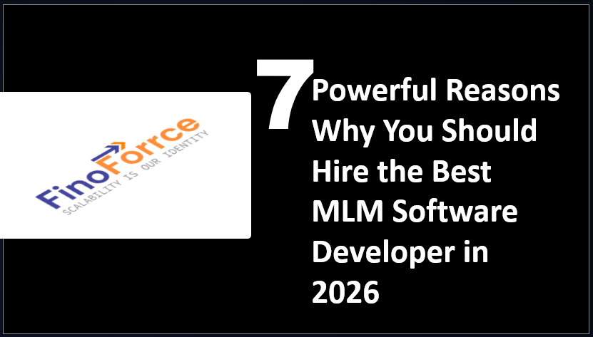 FinoforceD58329's tweet photo. 7 Powerful Reasons Why You Should Hire the Best MLM Software Developer in 2026 by FinoForce
👉 https://t.co/4J3km4dqRG

#mlmsoftware #MLMSoftwareDevelopment #mlmsoftwaredevelopmentcompany #mlmsoftwaredeveloper #MLMSoftwareSolutions https://t.co/JtGSQ1KRG7