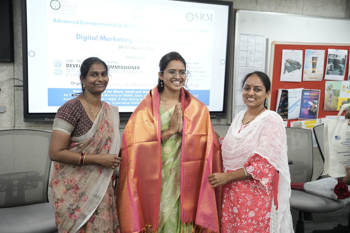 SRM University-AP tweet media