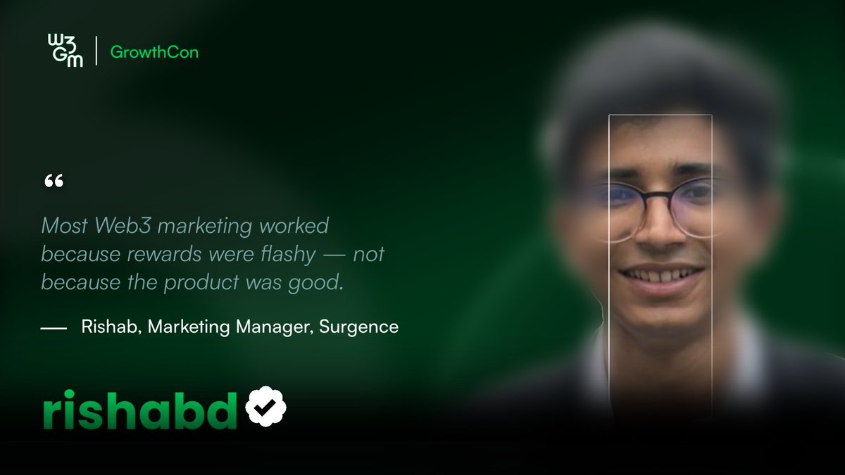 Why do most web3 project &amp; protocol have a high churn rate and low retention, even though marketing results were massive?

<a href="/rishabd/">Rishab</a> answers: