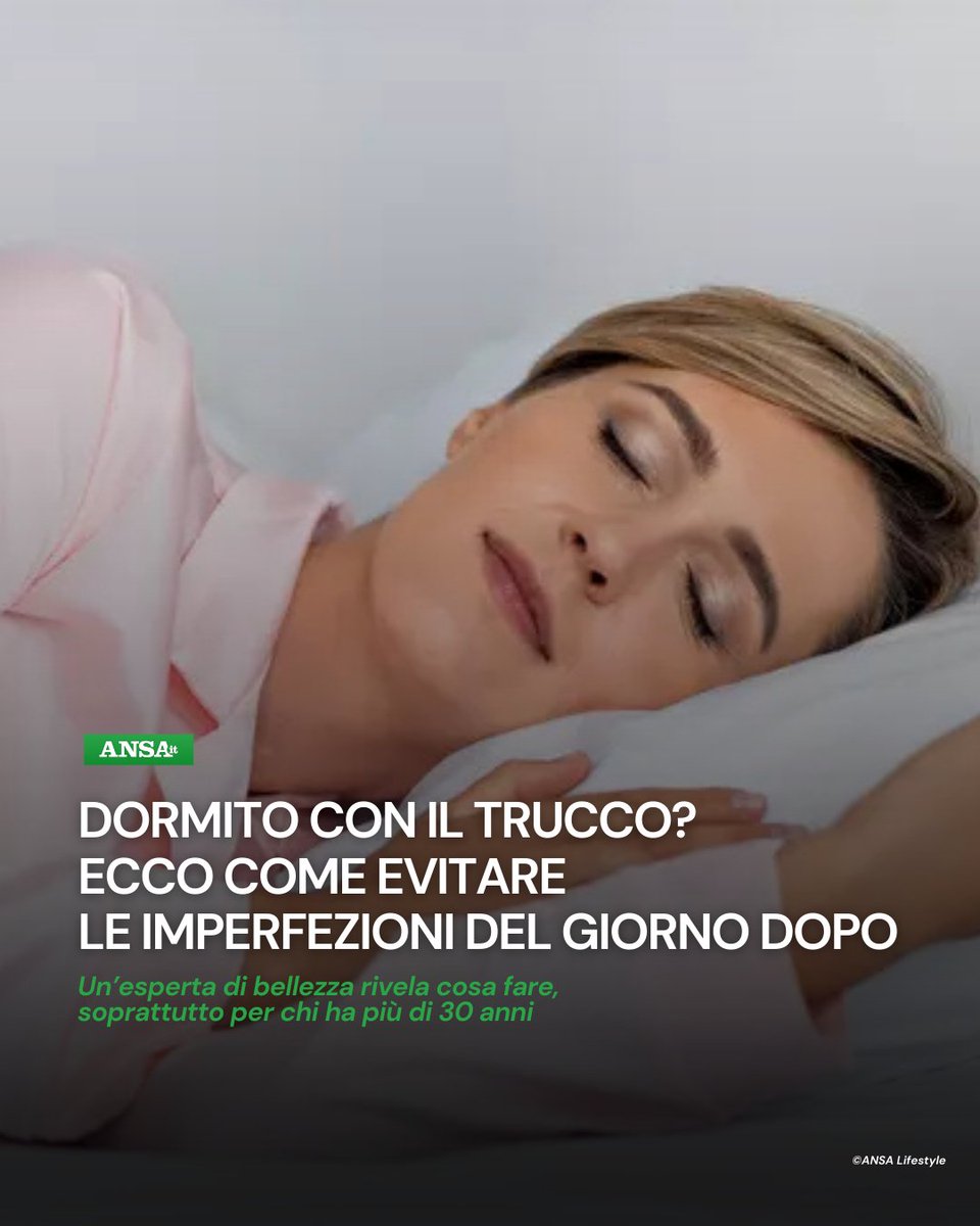 Addormentarsi con il trucco è uno degli errori più comuni, soprattutto se si è stanche dopo una giornata di super lavoro, eventi serali o di ritorno da un viaggio. Ciò che conta davvero è cosa si fa dopo.
#ANSALifestyle
➡️ bit.ly/4umN1uC