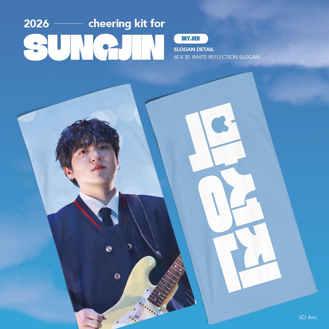 arcframes's tweet photo. 𝟮𝟬𝟮𝟲 𝗖𝗵𝗲𝗲𝗿𝗶𝗻𝗴 𝗸𝗶𝘁 𝗳𝗼𝗿 𝗦𝗨𝗡𝗚𝗝𝗜𝗡!
© 𝖠𝗋𝖼.

-

슬로건 소량 재고 판매 진행합니다 ღ 

• 3/16 ~ 재고 소진 시까지
• 대전 첫콘 (3/21) 현장 수령 가능 / 국내배송
• https://t.co/N4RTUu3jGy

#DAY6 #데이식스 #성진 #SUNGJIN https://t.co/7nBWrCmrNv