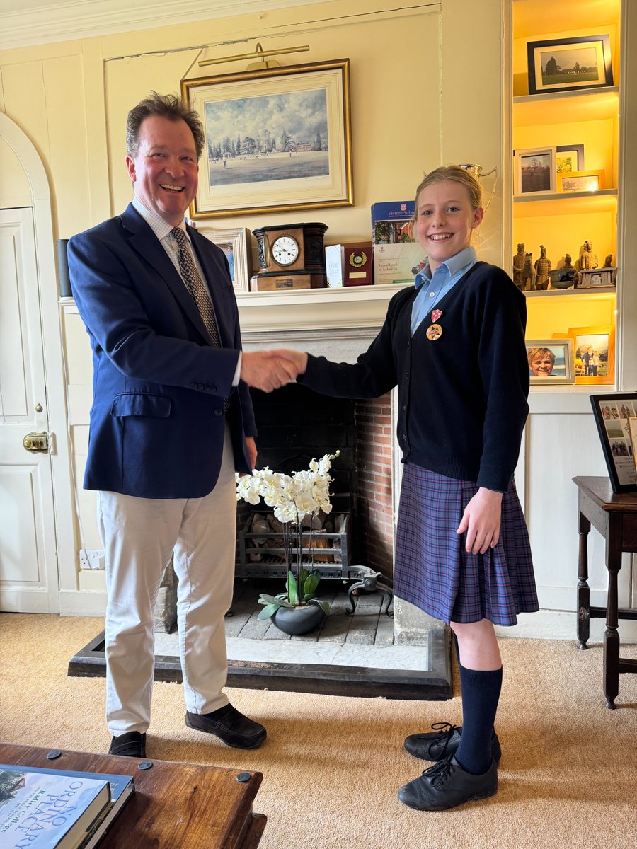 ElstreeSchool's tweet photo. Massive congrats to Alice who has been awarded a Sports Scholarship to @DowneHouse. Alice is a phenomenal athlete and a lynchpin in our community of weekly boarders at Elstree and brings so much fun and energy to Elstree and this award is thoroughly deserved. 
Well done Alice! https://t.co/fa0EI5yE5u
