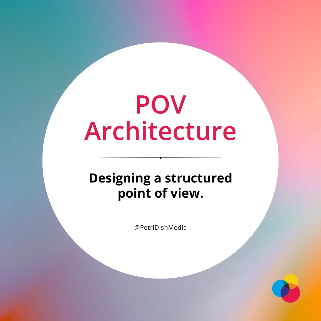 Thought leadership is not a collection of random insights. It is a structured point of view.

This structure is called POV Architecture.
It defines what you believe, what you challenge, and what patterns you see others miss.

#POVArchitecture #ThoughtLeadership #Strategy #Insight