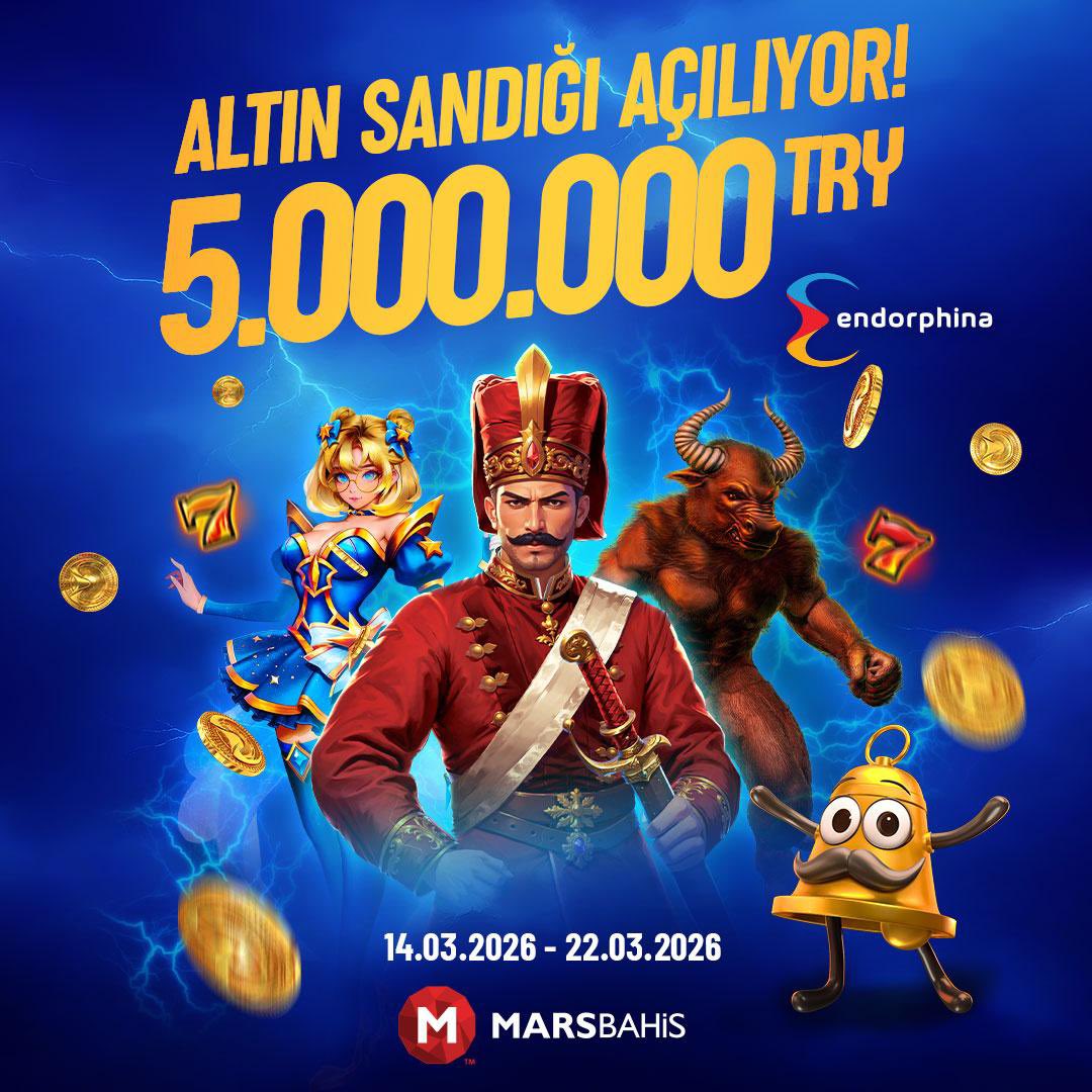 14.03.2026 ➖ 22.03.2026 

Altın sandığı açılıyor 💰

5 Milyon Türk Lirası 💸

Marsbahis 🔴 bit.ly/47M0env