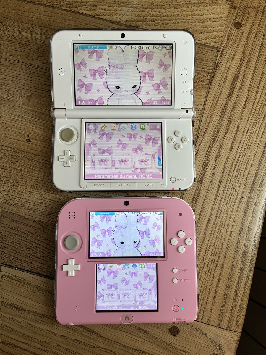 teaac_'s tweet image. 🎀🎀🎀 #3dsxl #2ds