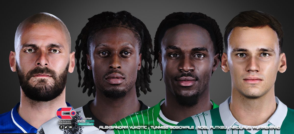 congngomaker's tweet photo. 🇷🇸 Aleksandar Vukotic. (SV Darmstadt 98)
🇮🇪 Tunmise Sobowale. (Shamrock Rovers)
🇩🇪 Noel Futkeu. (Greuther Fürth)
🇦🇹 Nikolaus Wurmbrand. (Rapid Vienna)

💳PAYPAL: https://t.co/no1OoE2ZC0
📨 Inpox me for more details. 
#eFootball2021 #pes21 #PES2021 #SMOKEPATCH #FL26 #uml2026 https://t.co/3LqXCwP1cj