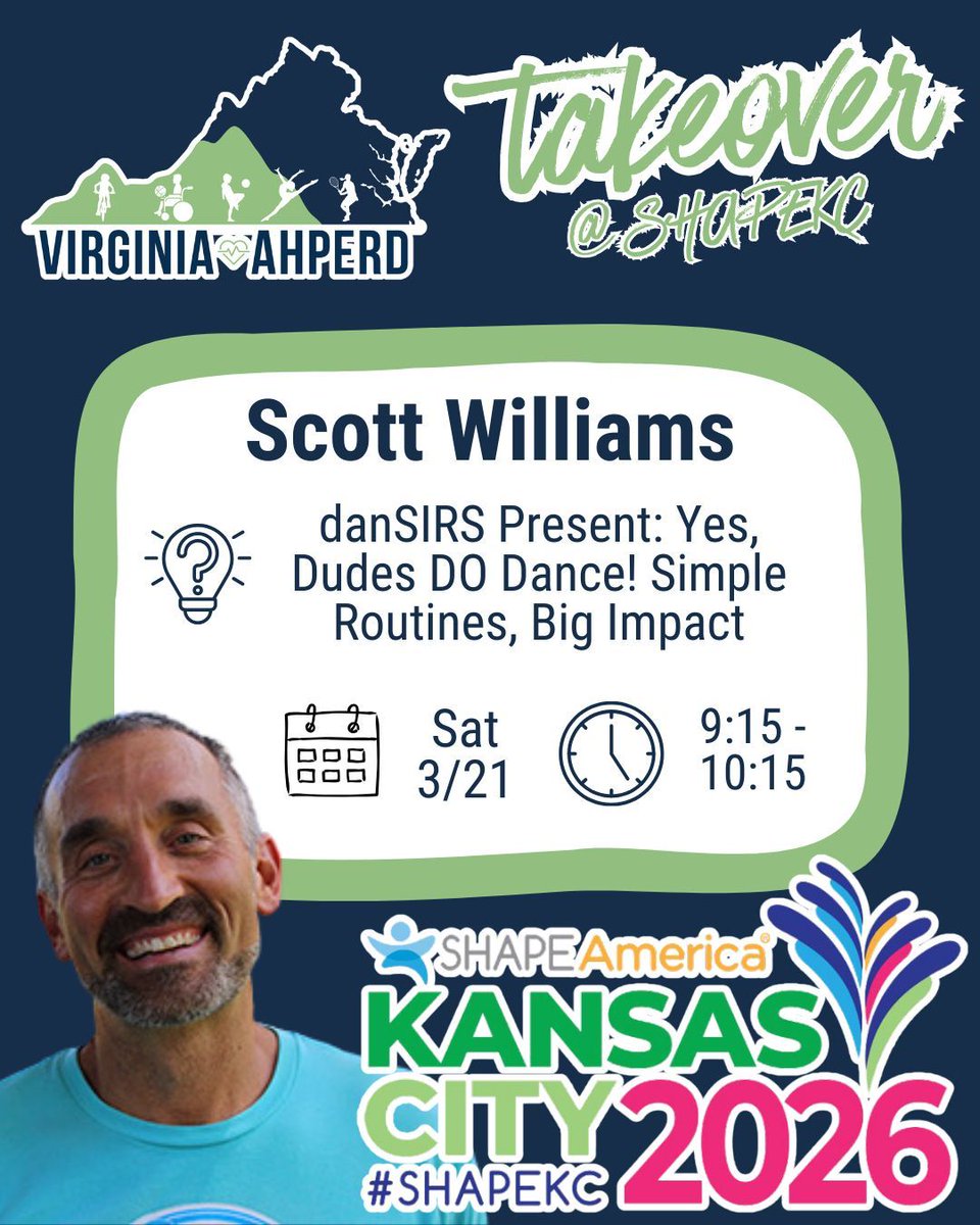 Virginia AHPERD tweet media