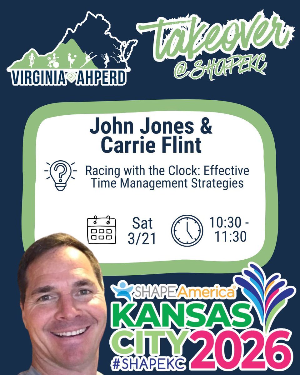 Virginia AHPERD tweet media