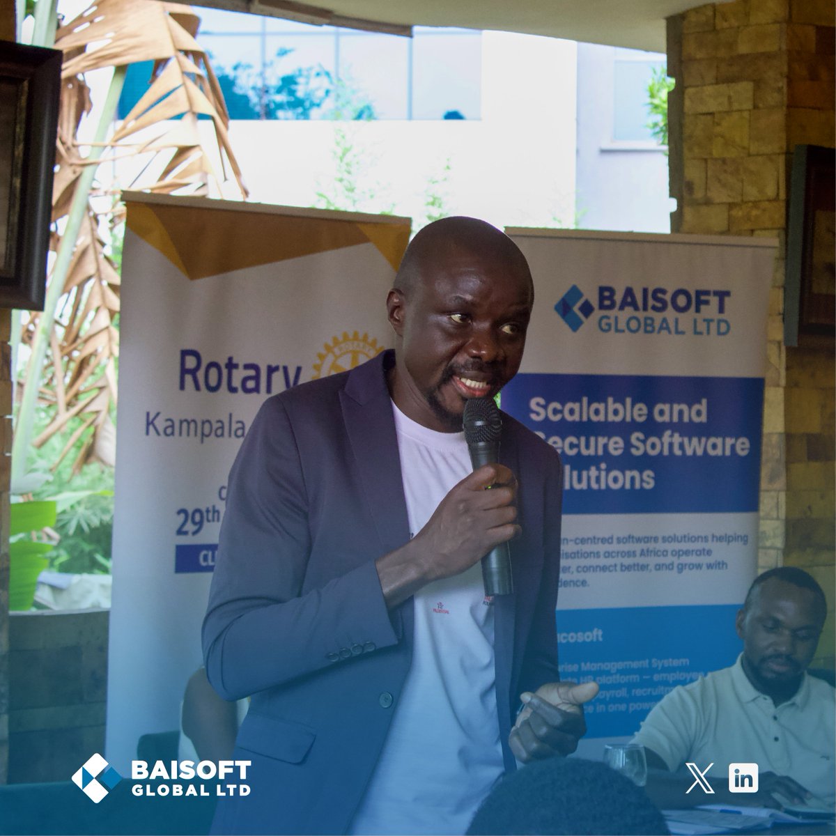 BaisoftGlobal's tweet photo. Saturday, we rallied with Rotarians from the Rotary Club of Kampala City, to plug the leakages in their hustles with Peracosoft, our management software solution, manages all their business operations &amp; teams under one secure platform. #Peracosoft #RotaryKampala #TOMENYEKA!!! https://t.co/4LGfDsSbdj